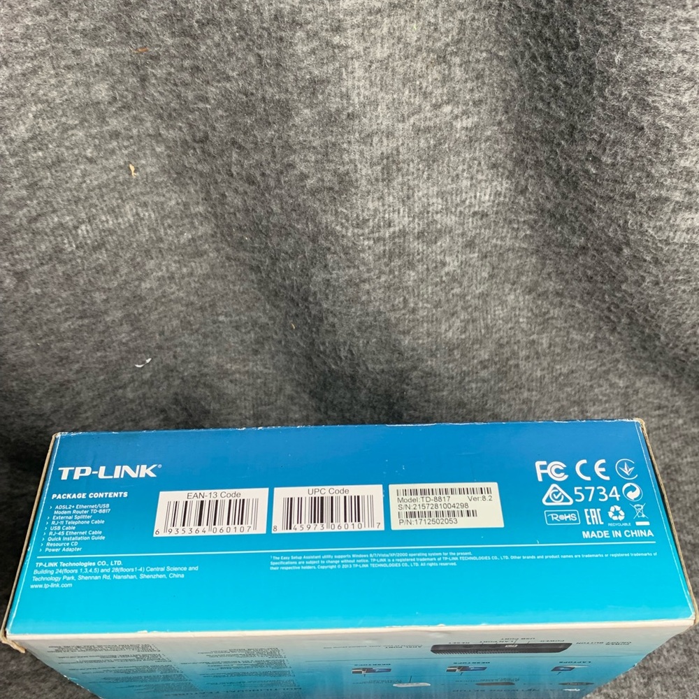 TP-Link Black Modem-Router Combo Networking Device - Picture 8 of 8